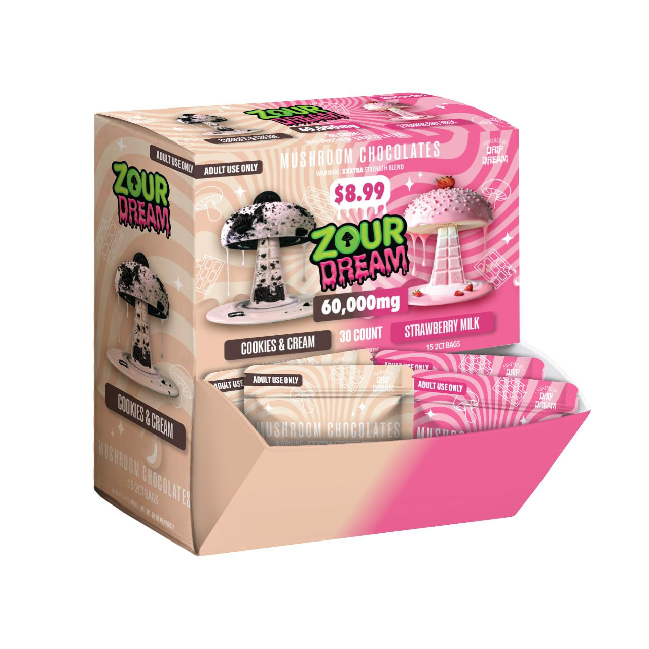 Cookies & Cream/Strawberry Milk variant product image